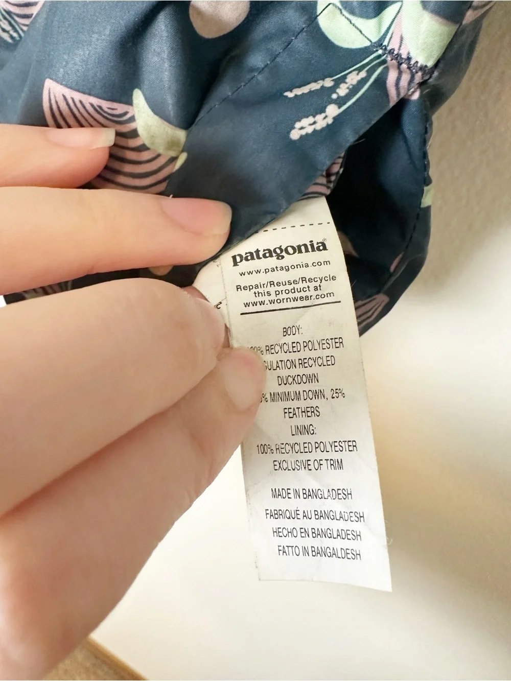 Patagonia baby reversible